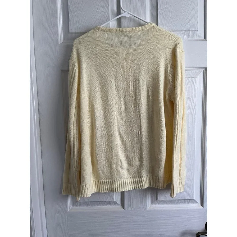 Soft Yellow Vintage Cardigan Sara Morgan